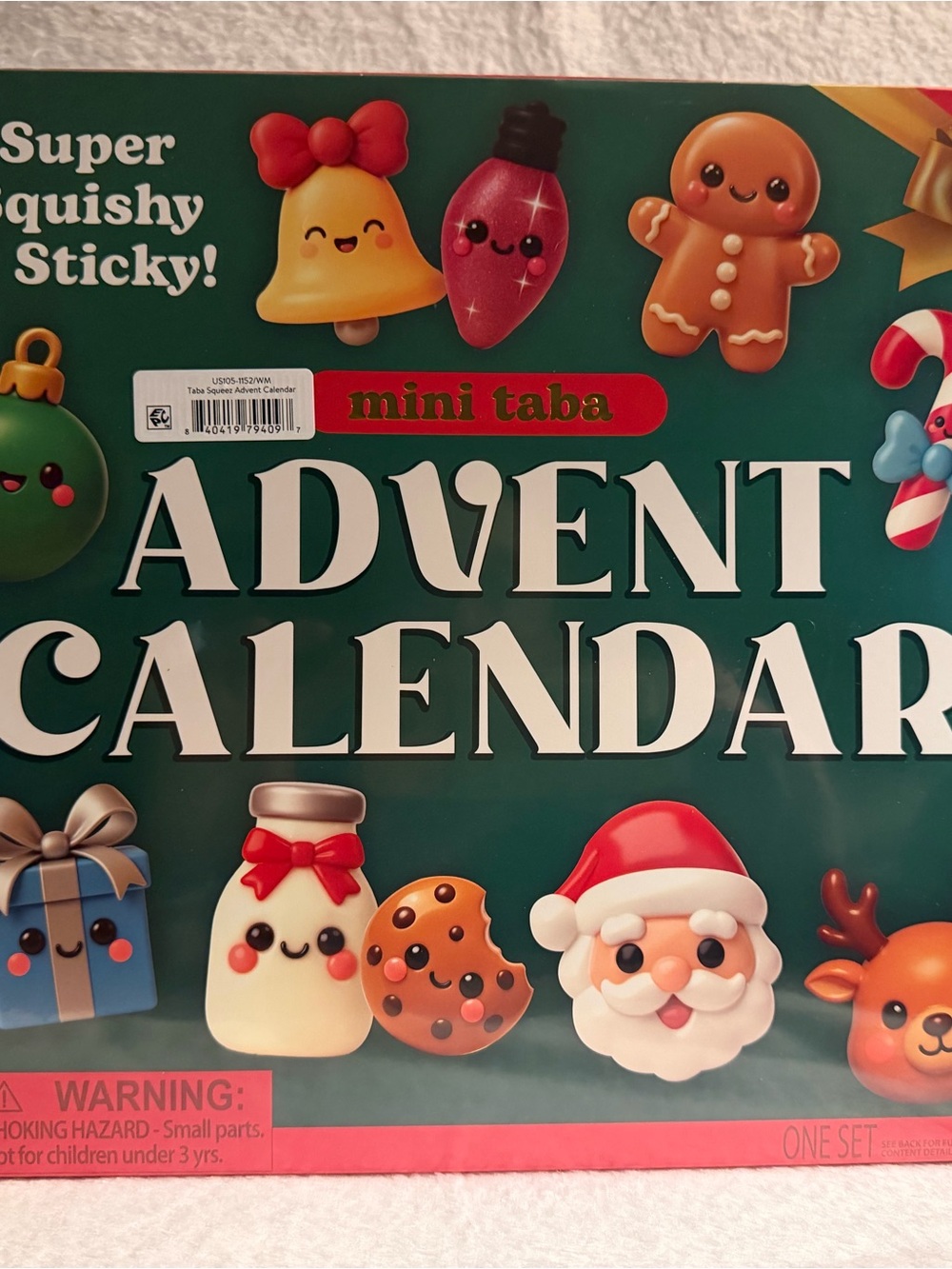 Taba Squishy Advent Calendar RMS